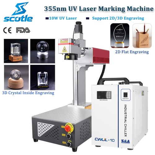 10w laser marking machine - uv,