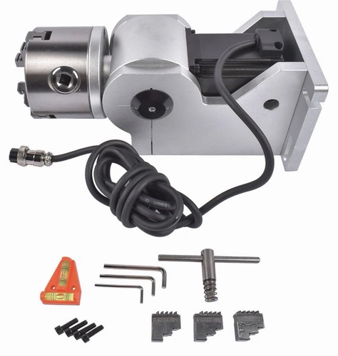 Rotary axis 80mm - 80mm, marking