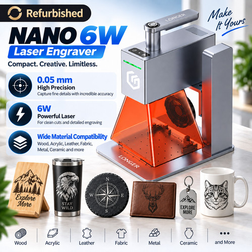 Longer nano portable laser - portable,
