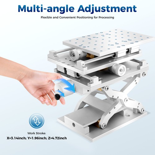 Xyz axis moving table - table, laser