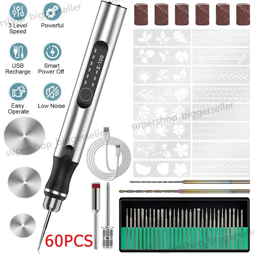 Usb rechargeable engraving pen - usb,