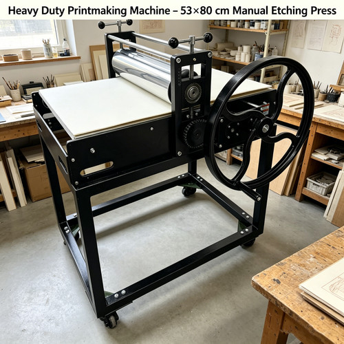 Heavy duty printmaking machine - printmaking,